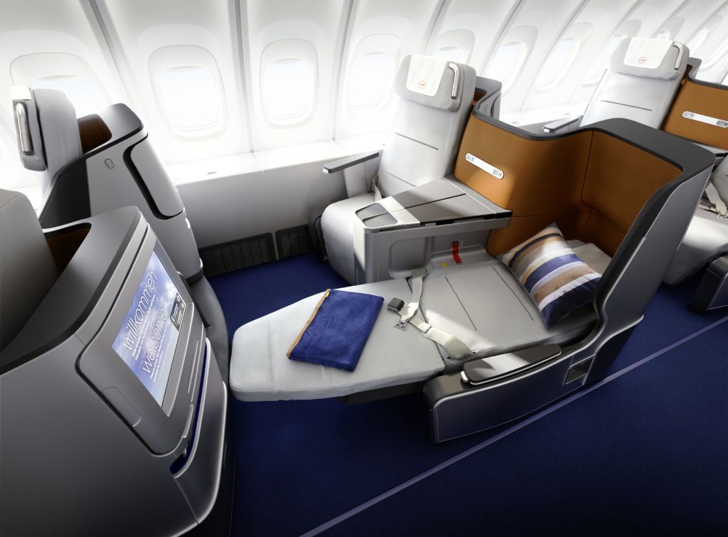 Como é voar na primeira classe da Lufthansa