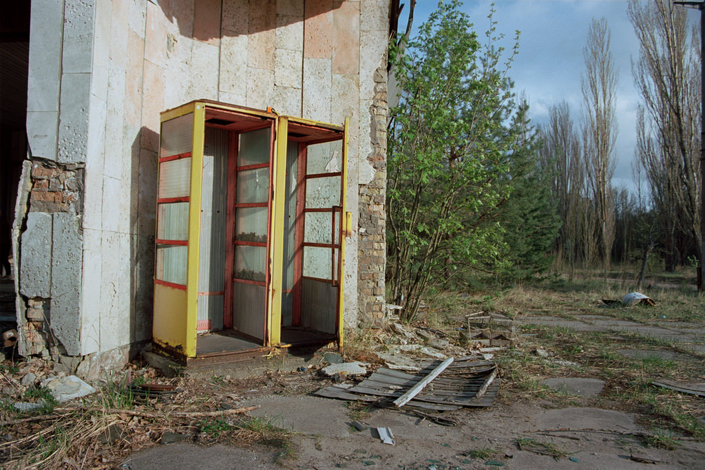 Ruínas da Chenobyl, na Ucrânia
