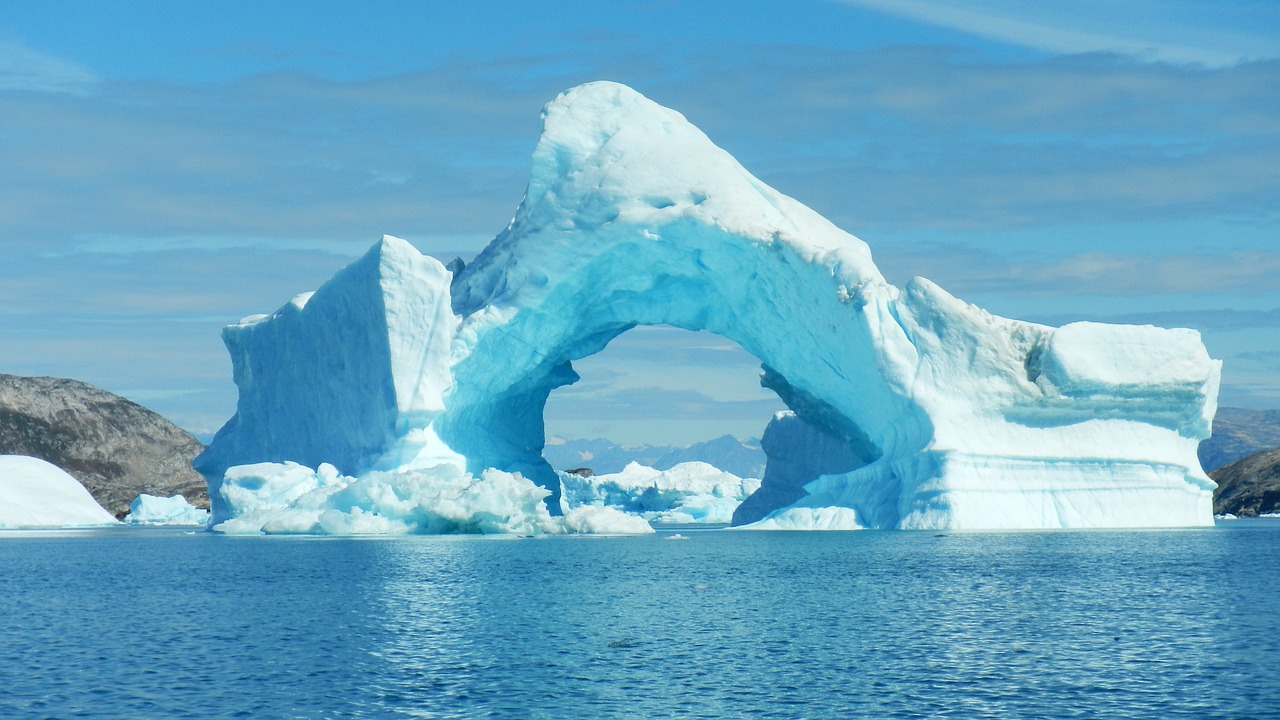 Fotos de geleiras e icebergs 