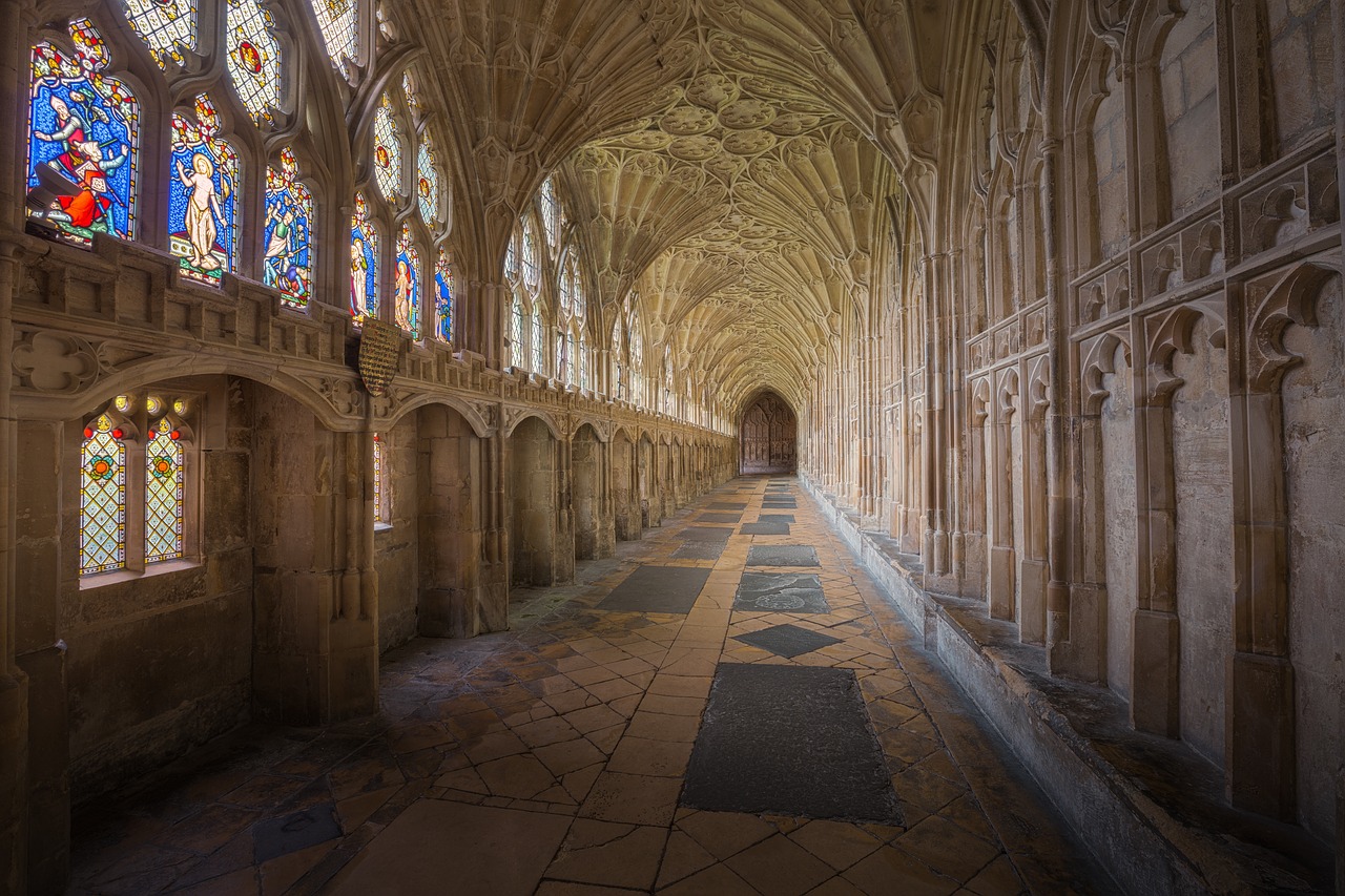 Lugares usados nas gravações de Harry Potter: Catedral de Gloucester