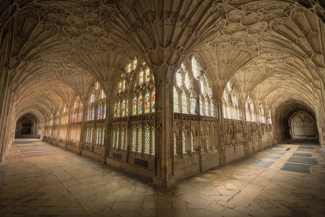 Lugares usados nas gravações de Harry Potter: Catedral de Gloucester