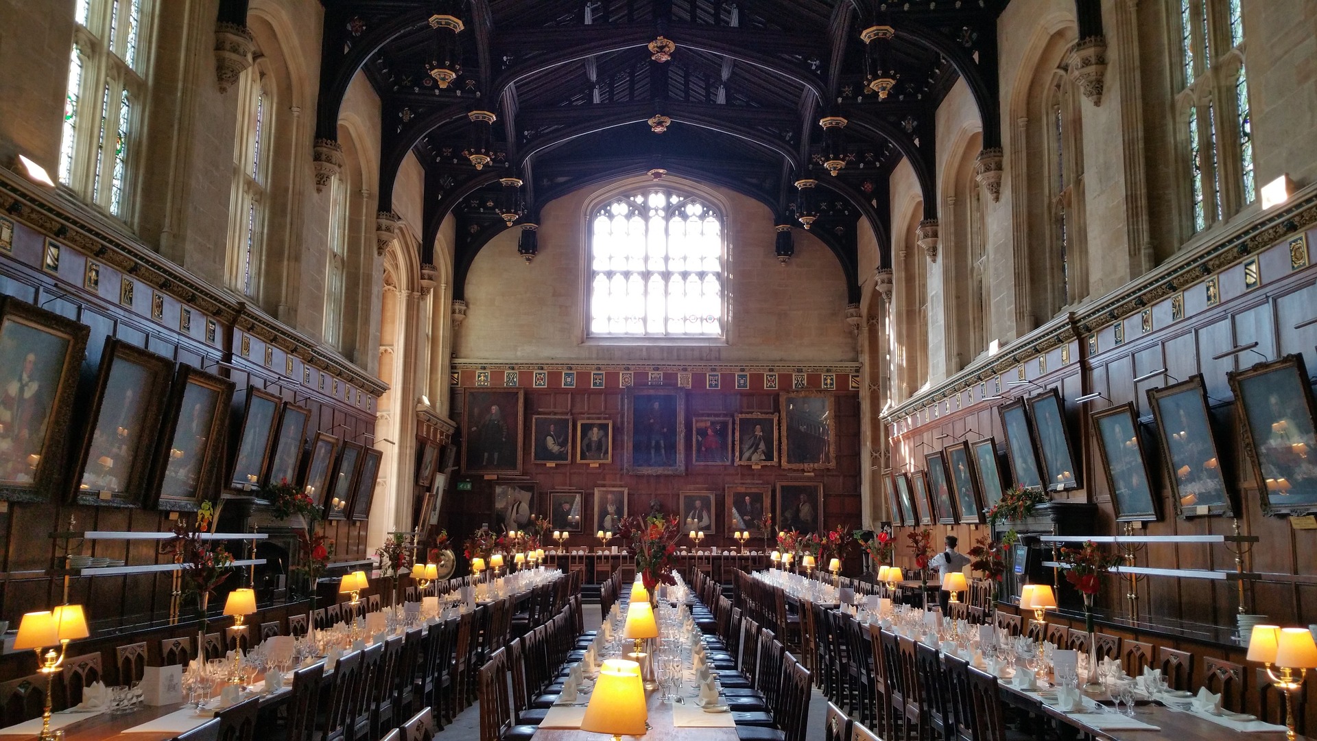 Lugares usados nas gravações de Harry Potter: Universidade Christ Church