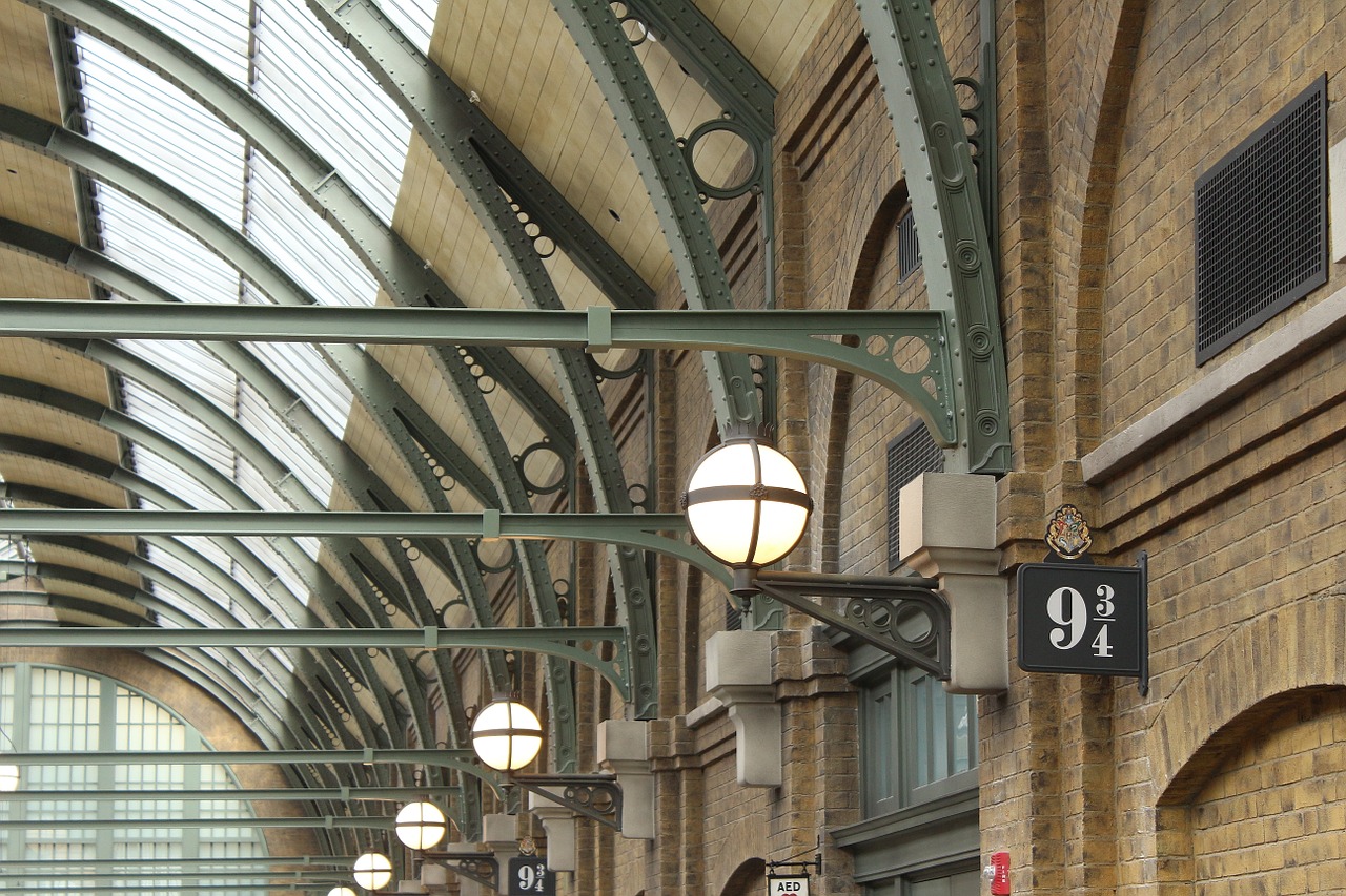 Lugares usados nas gravações de Harry Potter: Plataforma 9 ¾ na Estação de King’s Cross