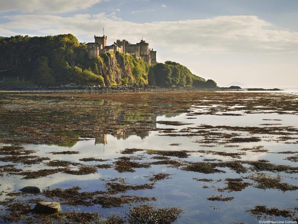 Culzean Castle is a castle near Maybole, Carrick, on the Ayrshire coast of Scotland.