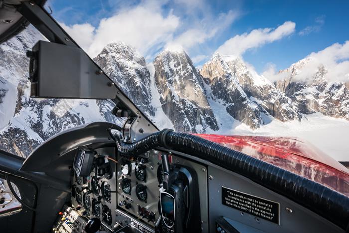 Flightseeing tour to Ruth Glacier on Denali