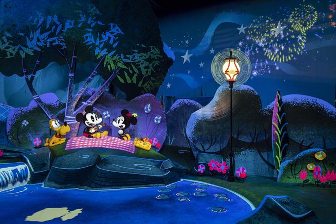 Mickey e Minnie’s Runaway Railway, the family friendly new attraction opening March 4, 2020, in Disney’s Hollywood Studios at Walt Disney World Resort in Lake Buena Vista, Fla. (Matt Stroshane, photographer)