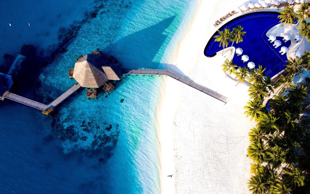 Sol, mar e areia; em fotos incríveis, viaje pelas Maldivas sem sair de casa