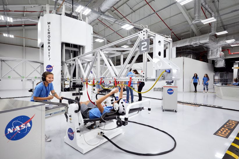 Kennedy Space Center oferece simuladores de treinamento espacial