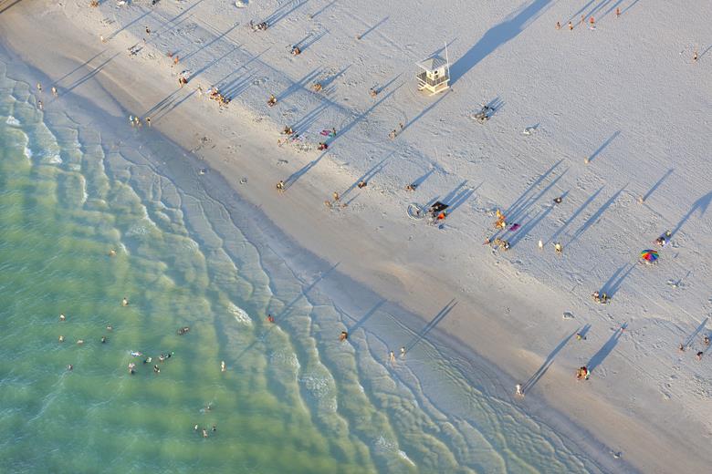 Praia em Clearwater Tampa Bay Florida