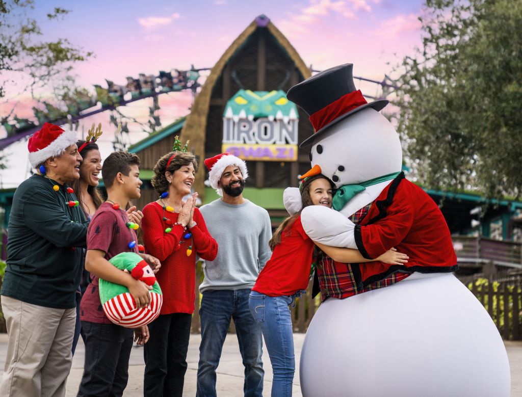 Programação de Natal do Busch Gardens vai até 7 de janeiro